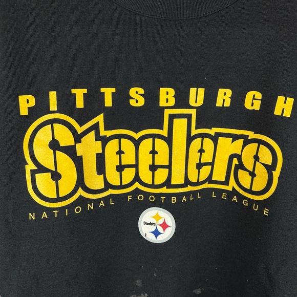 Vintage Y2K Pittsburgh Steelers NFL Football Sport Sweatshirt Size XL - Picture 2 of 7